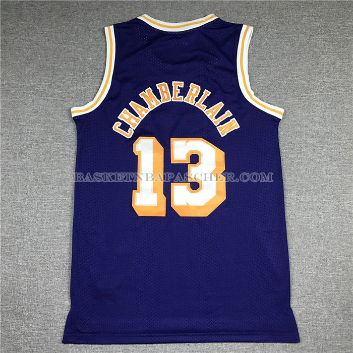 Maillot Los Angeles Lakers Wilt Chamberlain Mitchell & Ness 1971-72 Volet